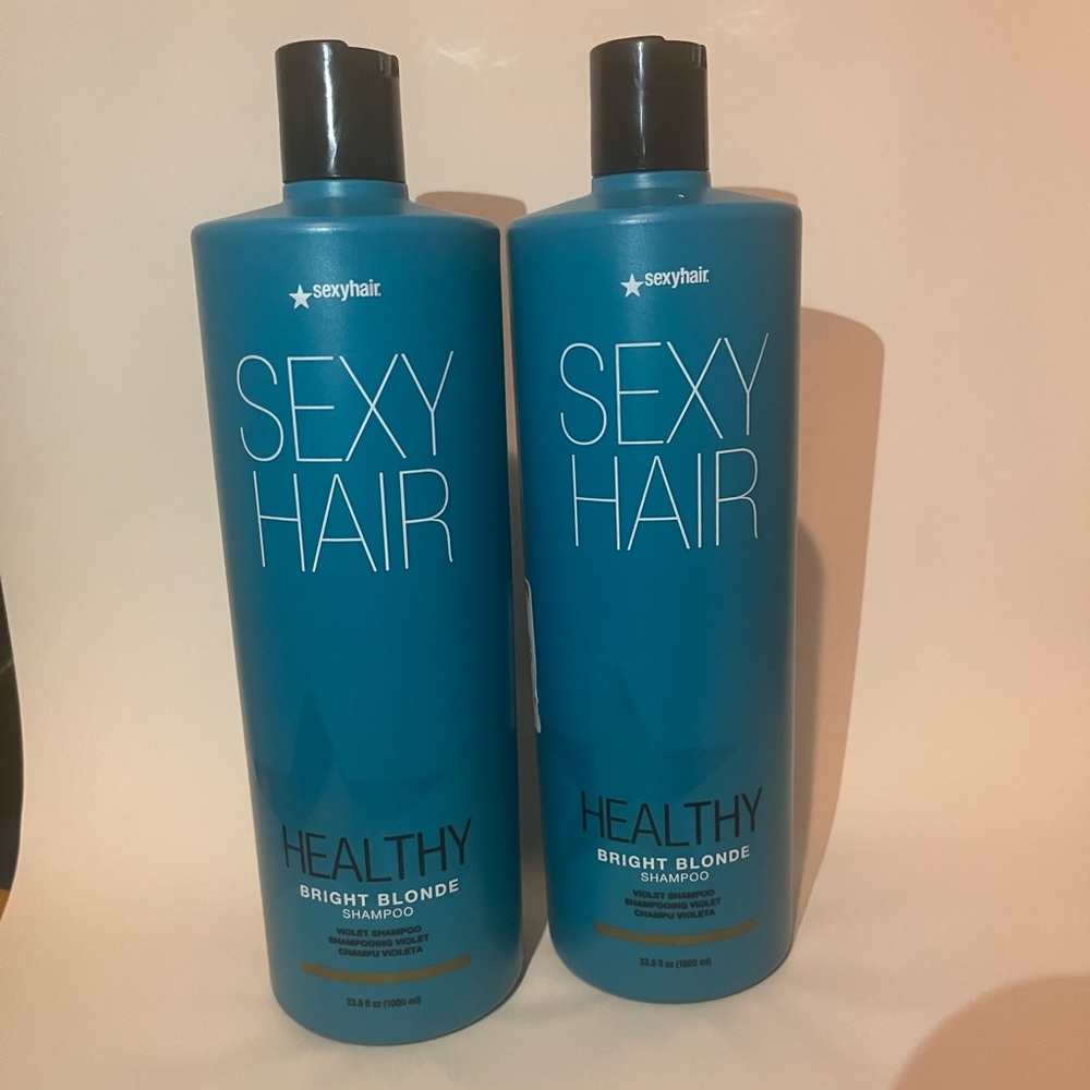 Sexy Hair Concepts Healthy Sexy Hair Healthy Bright Blonde Violet Shampoo 1000ml - Picture 7 of 10